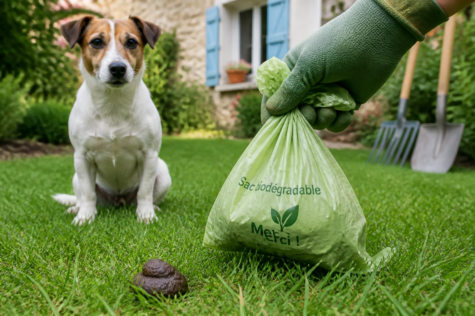 Que faire des crottes de chien dans le jardin : guide pratique